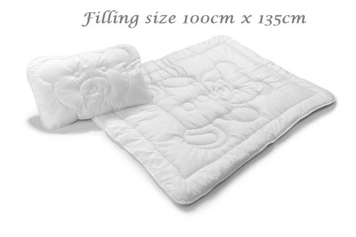 Baby Nursery Personalised Bedding Pillow Quilt Bedding Filling 3 Pcs Ballerina - Picture 23 of 24
