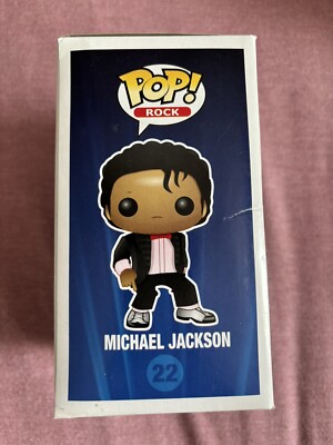 Funko Pop Michael Jackson Billie Jean 22 Genuine Rare Vinyl Figure