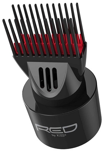 Kiss UBPIK01 Red by Kiss Universal Detangling Blow Dryer Hair Styling Pik pk-1 - Picture 1 of 5