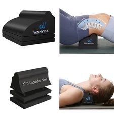 Neck and Lumbar Traction Device for Spine Alignment, Neck Stretcher Lower Bac...
