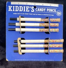 Vintage T.H. Stough Co. Kiddies Candy Pencils Store Display