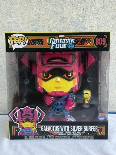 Funko Pop! 809 GALACTUS w/ SILVER SURFER PX PREVIEWS EXCL Marvel F4
