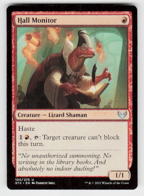 Strixhaven: School of Mages #105 Hall Monitor