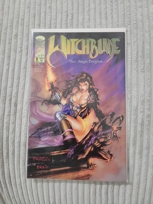 Rare HTF Witchblade #1 Comic (Image Comics, 1995) VF+