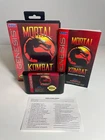 Mortal Kombat Sega Genesis Complete CIB w Registration Card Excellent Mint