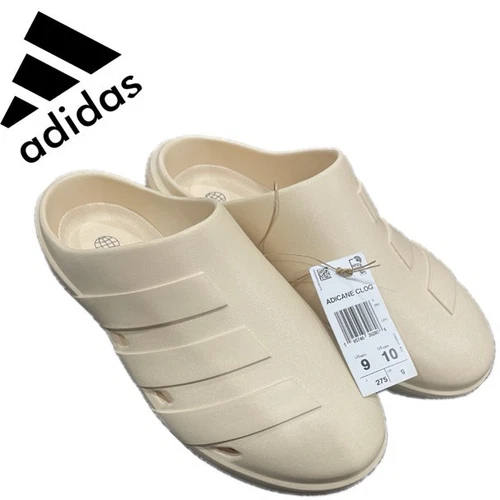 ADIDAS ADICANE ZOCCOLI SLIDES CONFORT COLORE MARRONE ESTETICO TAGLIA 9 UOMO DONNA TAGLIA 10