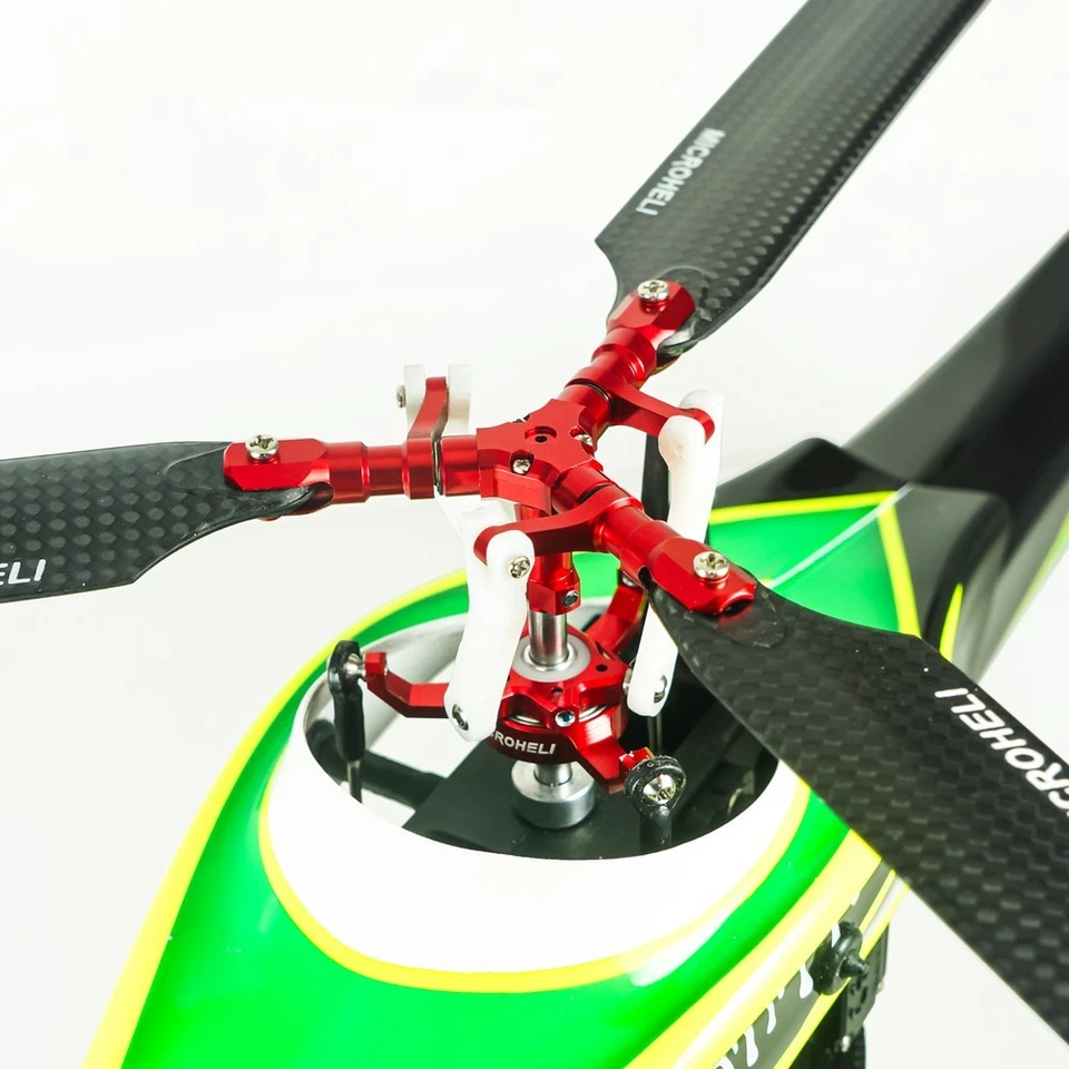 Juego de conversión de cuchillas de fibra de carbono triple CNC MH (NEGRO)-BLADE REVOLUTION 235 CP Foto 2 de 2