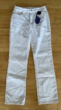 DG2 Diane Gilman Stretch Womens Pants Jeans Light 4 Style 021101