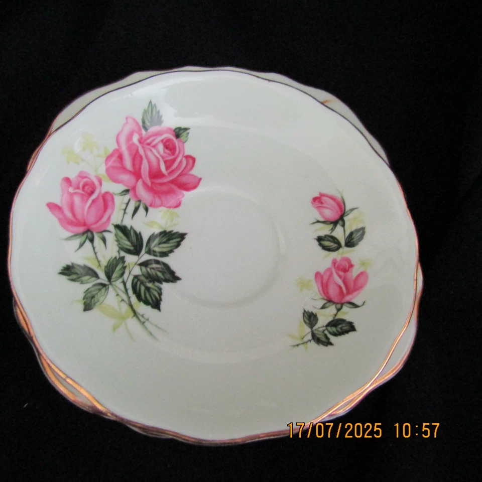 Vintage Colclough Bone China Trio Made in England - image 2 of 4