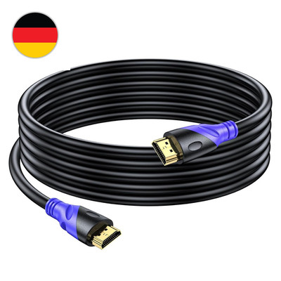 4K/60HZ HDMI Kabel 5M (HDMI 2.0,18Gbps) High-Speed Vergoldete Anschlüsse,Etherne