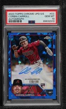 2023 Chrome Update Sapphire Edition /199 Corbin Carroll PSA 10 GEM MT Auto 06bg