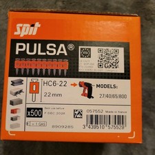 SPIT PULSA 800 Nails HC6-22  (22mm) Free P&P 