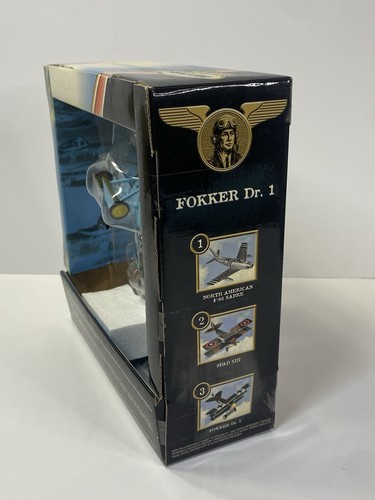 Matchbox Werner Voss Fokker Dr. 1 WW-1 Fighter Die-cast B6952 1:72 Sealed - Picture 7 of 24