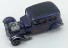 Hot Wheels Redline 1968 Classics 32 Ford Vicky US Purple MISSING WHEEL