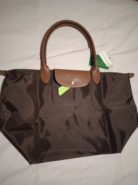 Bolsos longchamp le pliege small color marrón
