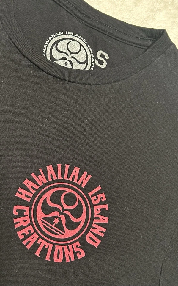 Camiseta estampada King Kamehameha de Hawaiian Island Creations (HIC) para hombre talla pequeña Foto 4 de 4