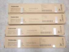Genuine Toshiba TFC415U KCMY Toner Cartridges e-STUDIO 2515/3015/3515/4515/5015A
