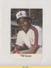 1982 Montreal Expos Team Issue Tim Raines HOF READ 0e7