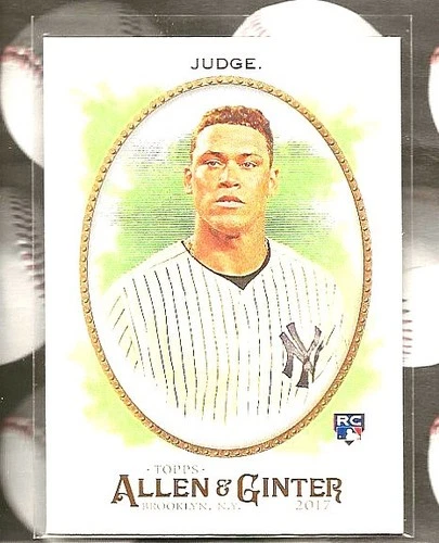 AARON JUDGE 2017 TOPPS ALLEN & GINTER CARD #172
