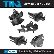 TRQ Engine & Transmission Mount Kit Set of 5 for Honda Acura New