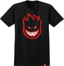 Spitfire Bighead Fill SS Tshirt Black Red