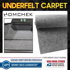 39"x78" Multi-functional Gray Car Renovation Underfelt Carpet Material 2mm Thick