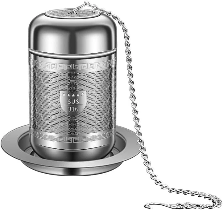 316 Stainless Steel Loose Leaf Tea Infuser – Fine Mesh Strainer with Drip Tray
Opens in a new window