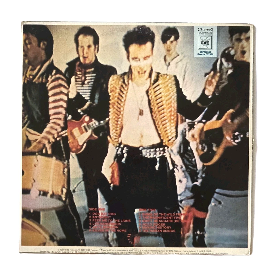 ADAM & THE ANTS "Kings Of The Wild Frontier" 1980 AUSSIE 12Tk LP w/ANT MUSIC - Image 2 of 4