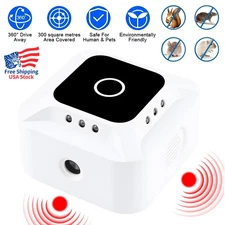 Ultrasonic Rodent Repellent Pest Repellers Cockroach Mouse Blocker Rat Deterrent