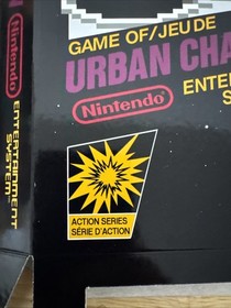 Urban Champion CIRCLE SEAL NES Nintendo Custom Retro Display Box
