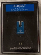 AUDIO TECHNICA LS450/LT LINEAR TRACKING P-MOUNT CART AND AUDIO TECHNICA STYLUS ,