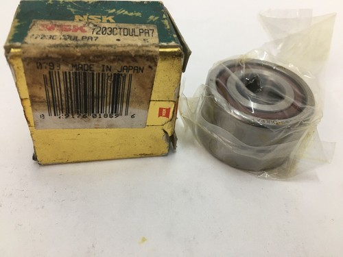 NSK 7203CTDULPA7 Angular Contact Bearing 7203 CT DUL PA7 7203C DULPA Japan 2 pcs