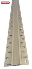 Carpet Strip Gold Threshold Twin Edge Double Dual Grip Door Joiner Bar Trim 90cm