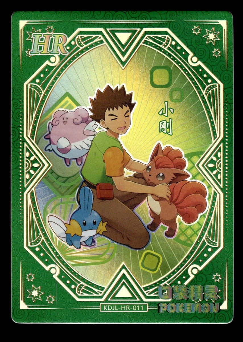 News Picks for kids vol.011〜vol.020 Brock HR KDJL-HR-011 Eif Baby Chinese Pokemon Trainer Card
