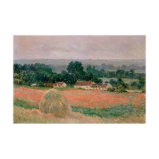 Claude Monet-Haystack at Giverny Hand-painted Oil Painting Wall Art