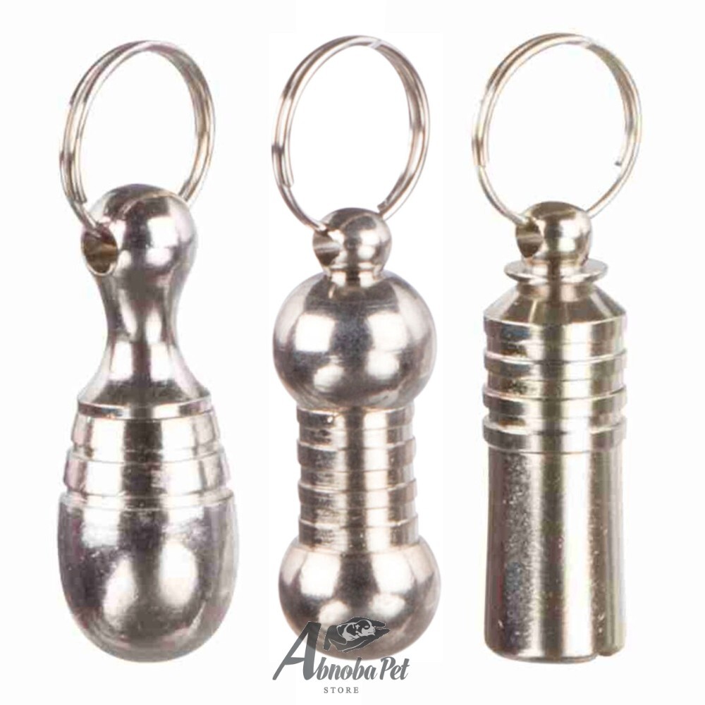 Trixie Chrome-plated Address Pendant Dog Cat ID Tag for collar easy identify pet