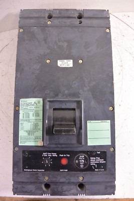 LCL3250F WESTINGHOUSE Current Limit R 600V 250A with 175A TRIP 1284C65G02 TESTED