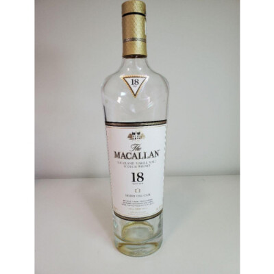 The Macallan 18 Year Sherry Oak 700ml 43% Empty Bottle
