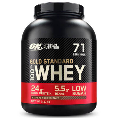 Optimum Nutrition 100% Whey Gold Standard 2270g Dose 36,08  /kg  Protein Isolat