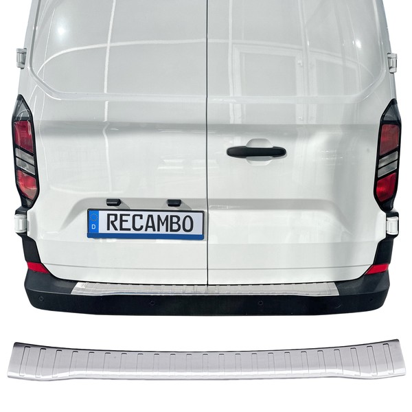 Ladekantenschutz Edelstahl Matt Passend FüR Ford Transit Custom | BJ Ab 2023>-image
