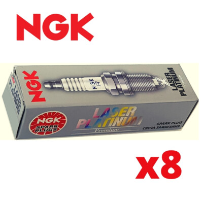 8x NGK Platinum Spark Plugs for BMW E38 3.5 4.4 98->01 735i 740i iL M62 B44