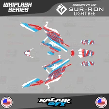 Graphics Kit for Surron Light Bee (All Years) Whiplash - RED