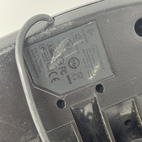 Replacement Wheel Only - Logitech Driving Force Pro Feedback For PS2 PS3 E-UJ11 - Picture 6 of 7