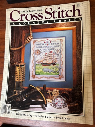 $3.00+ 1980's Vintage Cross Stitch & and Country Craft Magazine - You Pick Issue - Picture 48 of 71