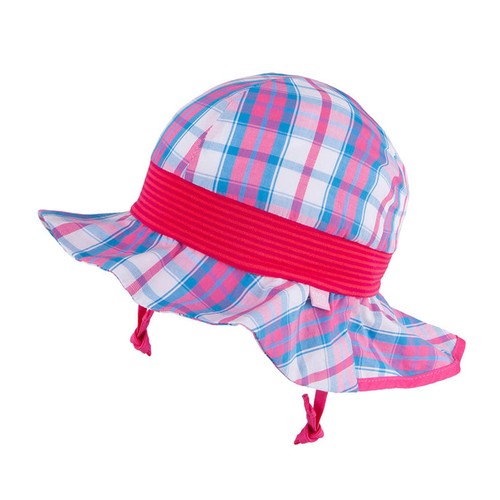 Tie up Fancy Spring Summer UV +30 Sun Protection 100% cotton Baby Girls - Picture 2 of 12