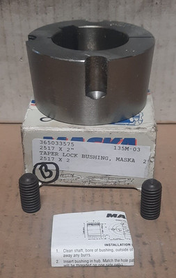 MASKA #2517X2 TAPER-LOCK BUSHING (2  BORE)  J211B