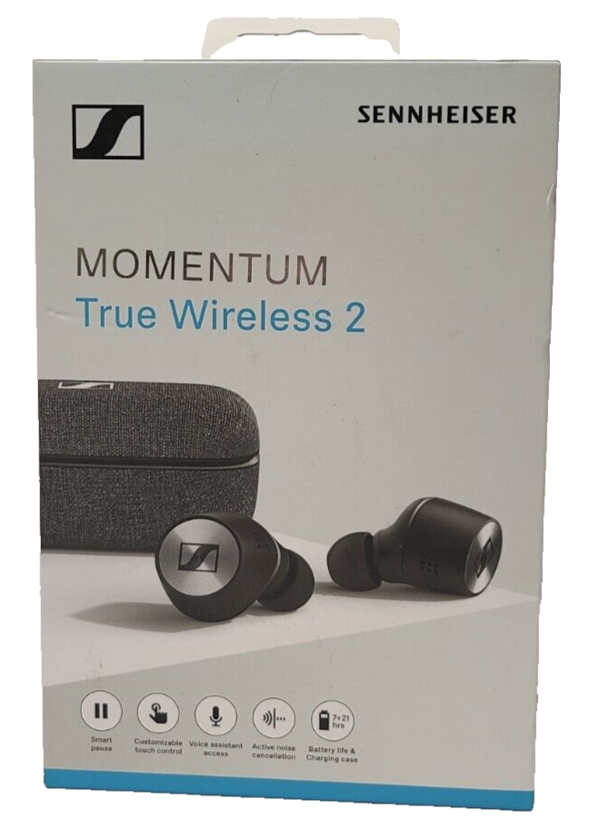 Sennheiser MOMENTUM True Wireless 2 Earbuds - Black | eBay