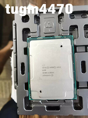 Intel Xeon Gold 6130 CPU processor sixteen core 14nm 2.1GHz FCLGA3647