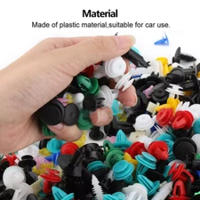 500PCS Car Retainer Clips Auto Fastener Car Body Push Trim Pin Rivet Bumper Kits