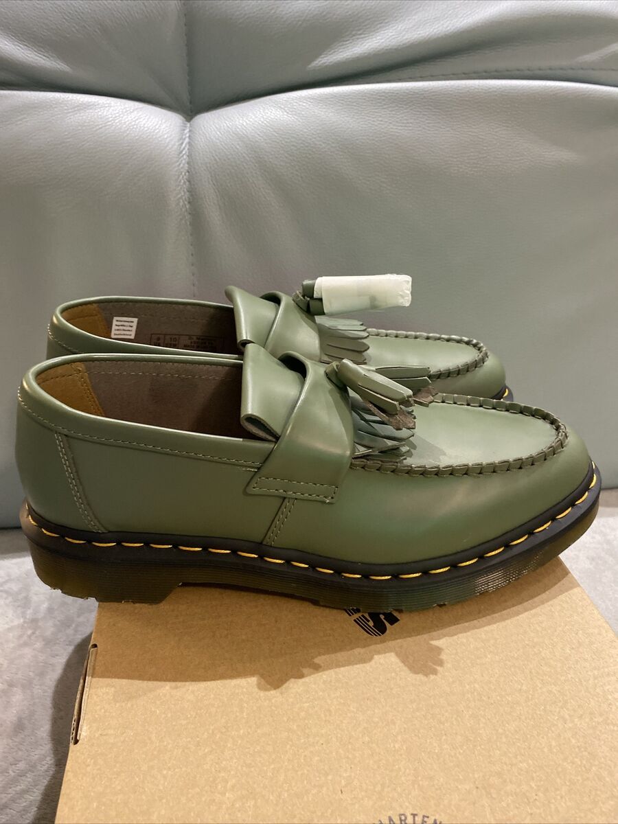 DR Martens ADRIAN YELLOW STITCH SMOOTH LEATHER TASSEL DR Martens ADRIAN YELLOW STITCH SMOOTH LEATHER TASSEL